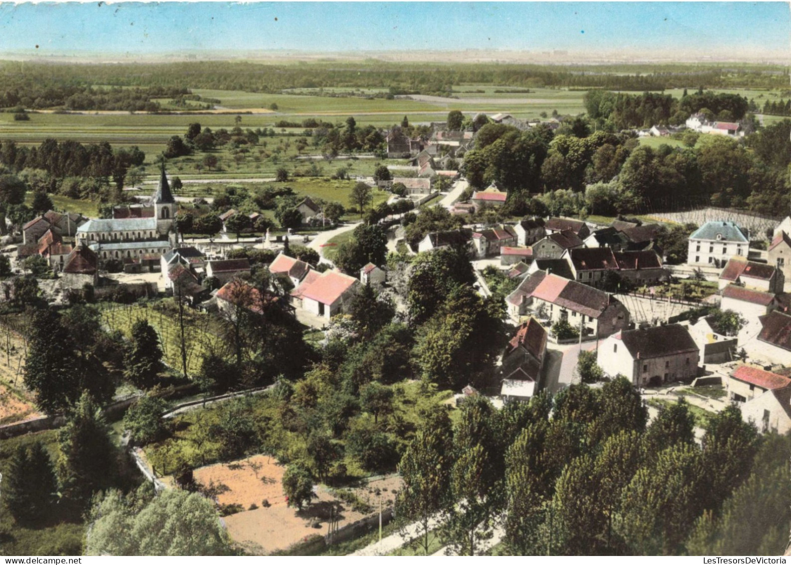 FRANCE - Côte D'or - En Avion Au Dessus De Saint Julien - Colorisé - Carte Postale - Other & Unclassified