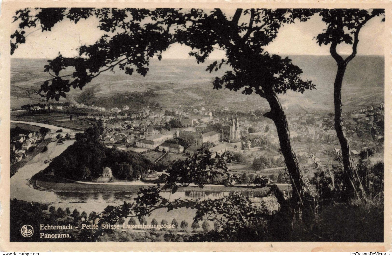 LUXEMBOURG - Echternach - Panorama - Petite Suisse Luxembourgeoise - Carte Postale Ancienne - Echternach