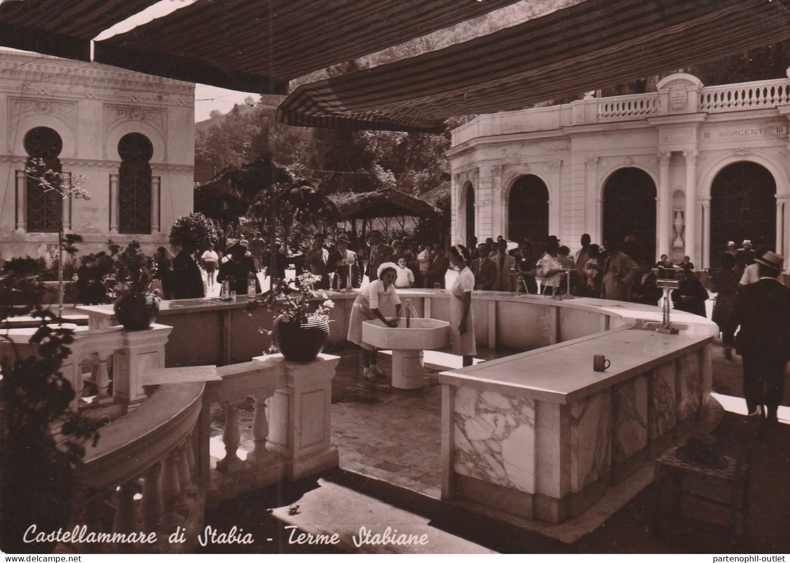 Cartolina - Postcard /  Viaggiata - Sent  /  Castellammare Di Stabia - Terme. ( Gran Formato ) - Castellammare Di Stabia