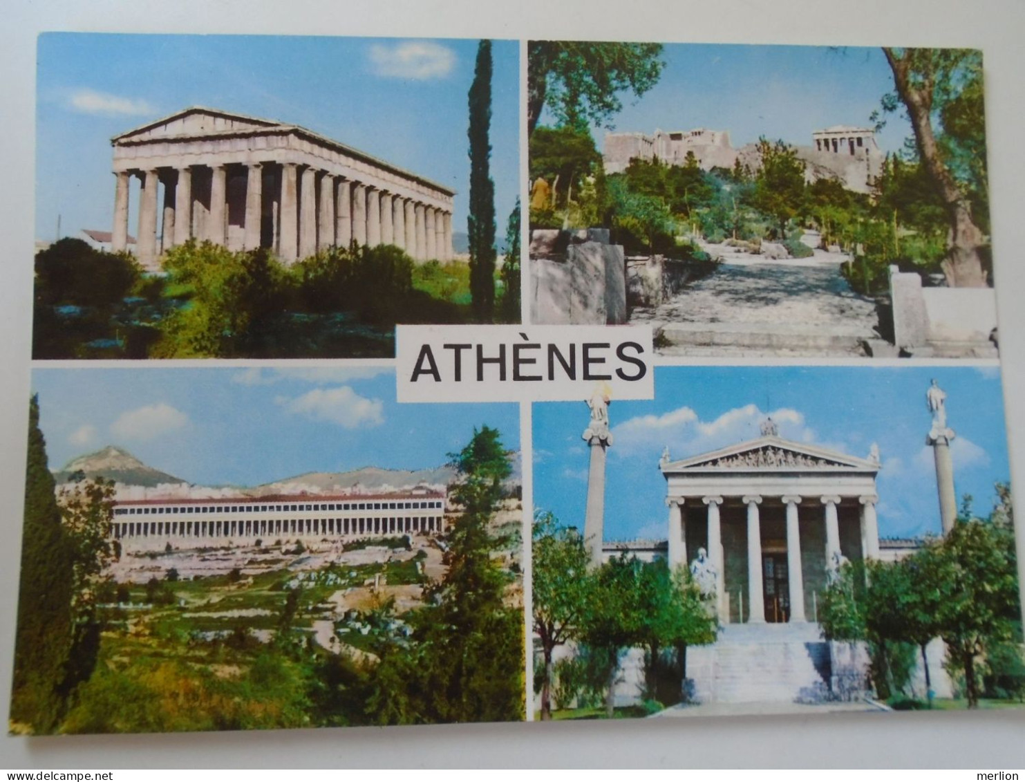 D198472 Old Postcard   Greece - Athens  1964 -stamp  Scouts Scoutisme  Sent To Hungary - Storia Postale