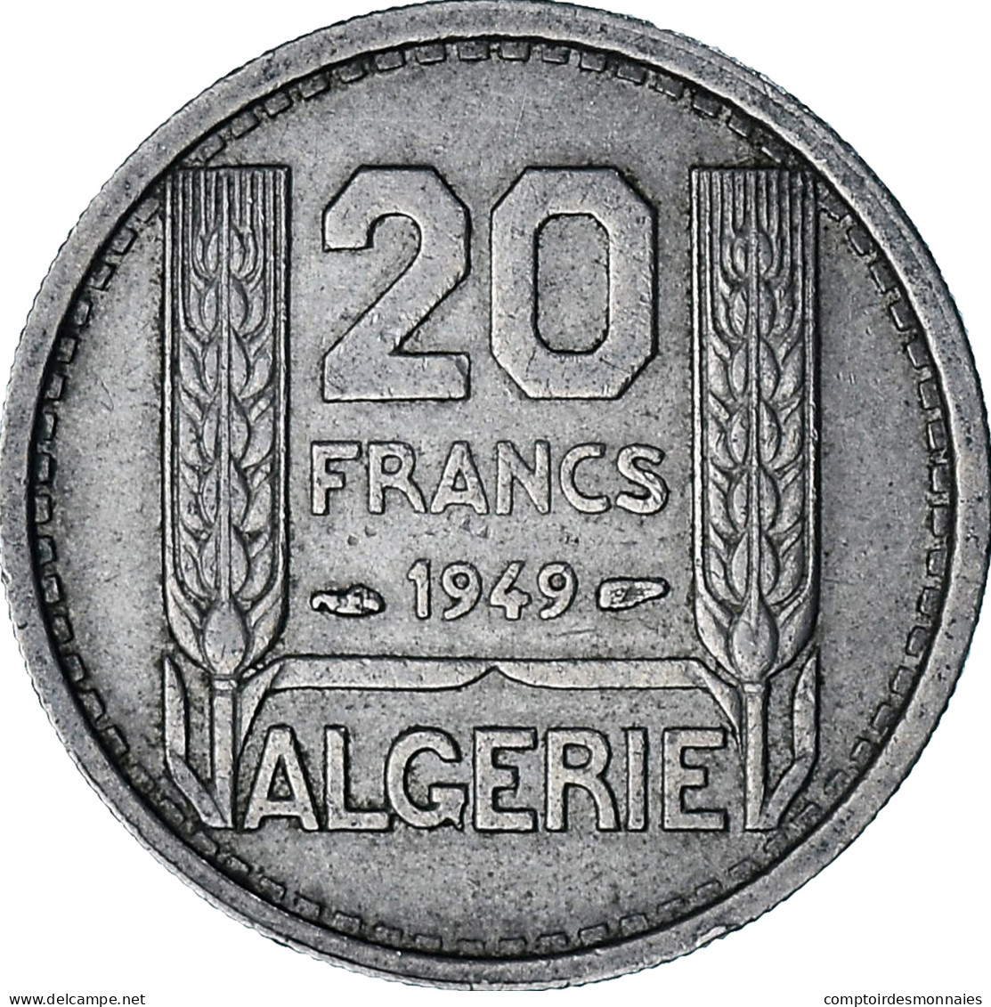 Algérie, 20 Francs, 1949, Paris, Cupro-nickel, SUP, KM:91 - Algeria