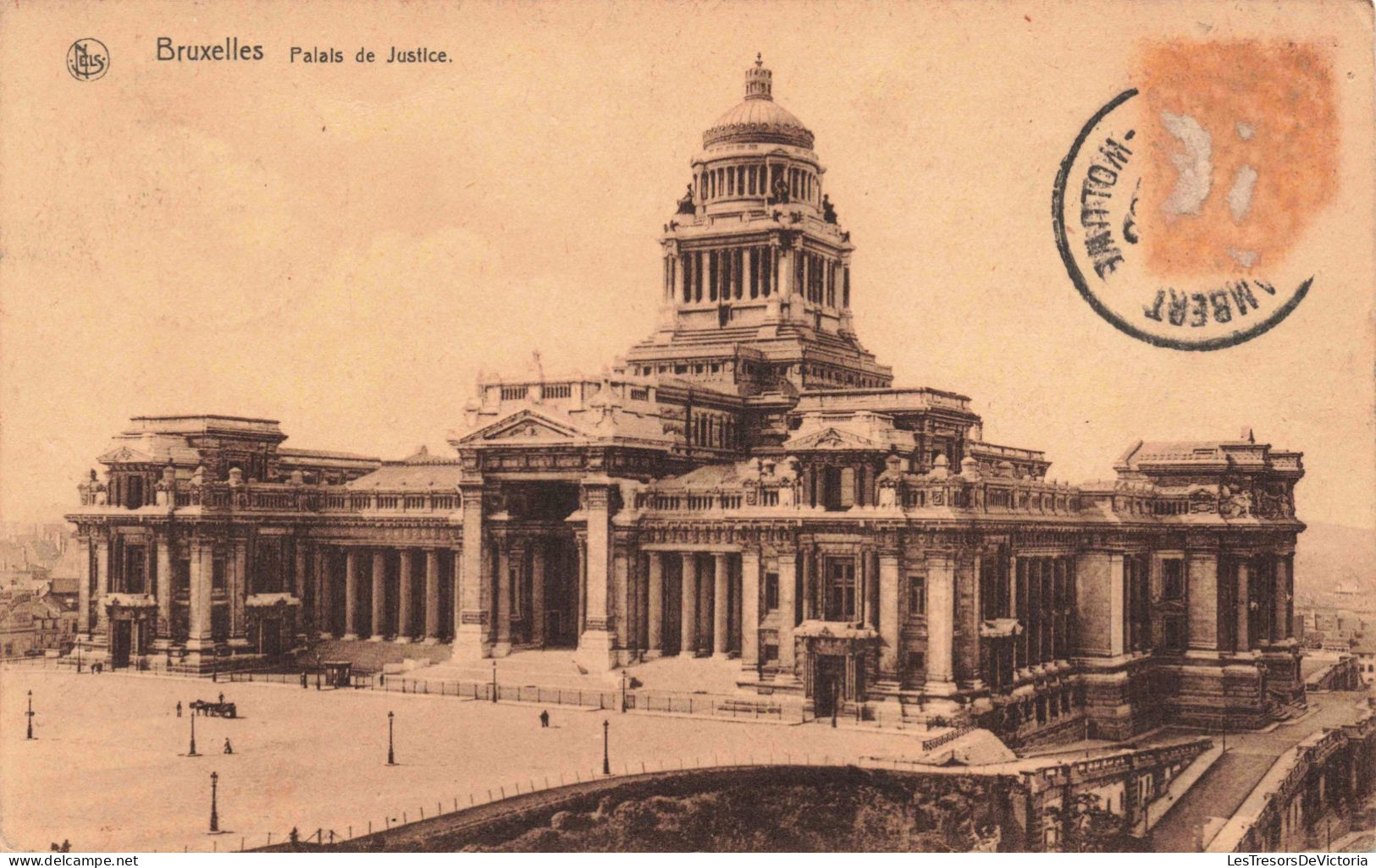 BELGIQUE -Bruxelles - Palais De Justice - Carte Postale Ancienne - Parks, Gärten