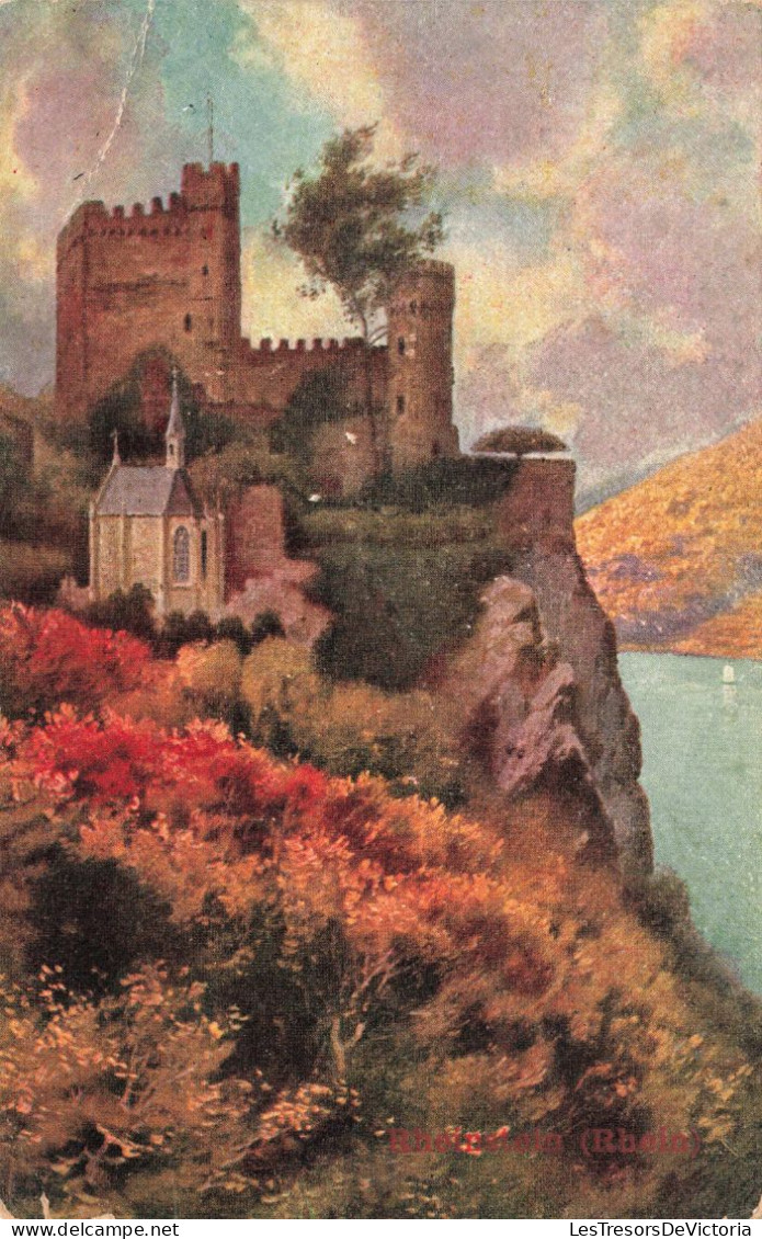 ARTS - Peintures Et Tableaux - Ruines D'un Château - Carte Postale Ancienne - Peintures & Tableaux