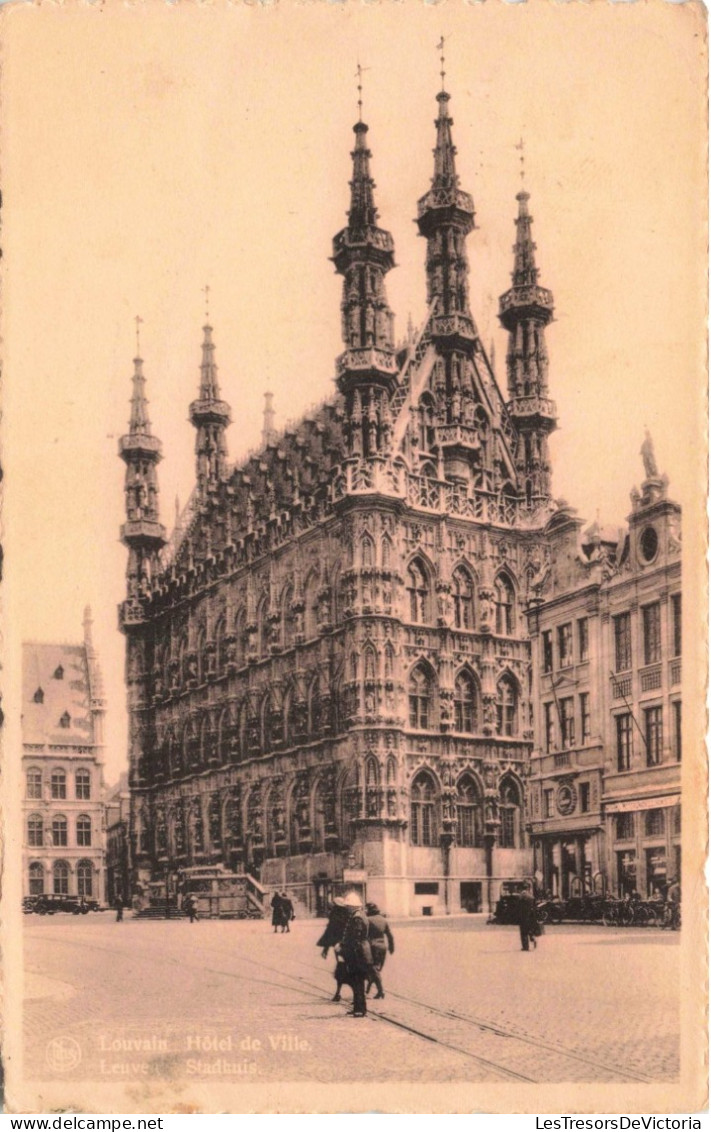 BELGIQUE - Louvain - Hôtel De Ville - Carte Postale Ancienne - Leuven