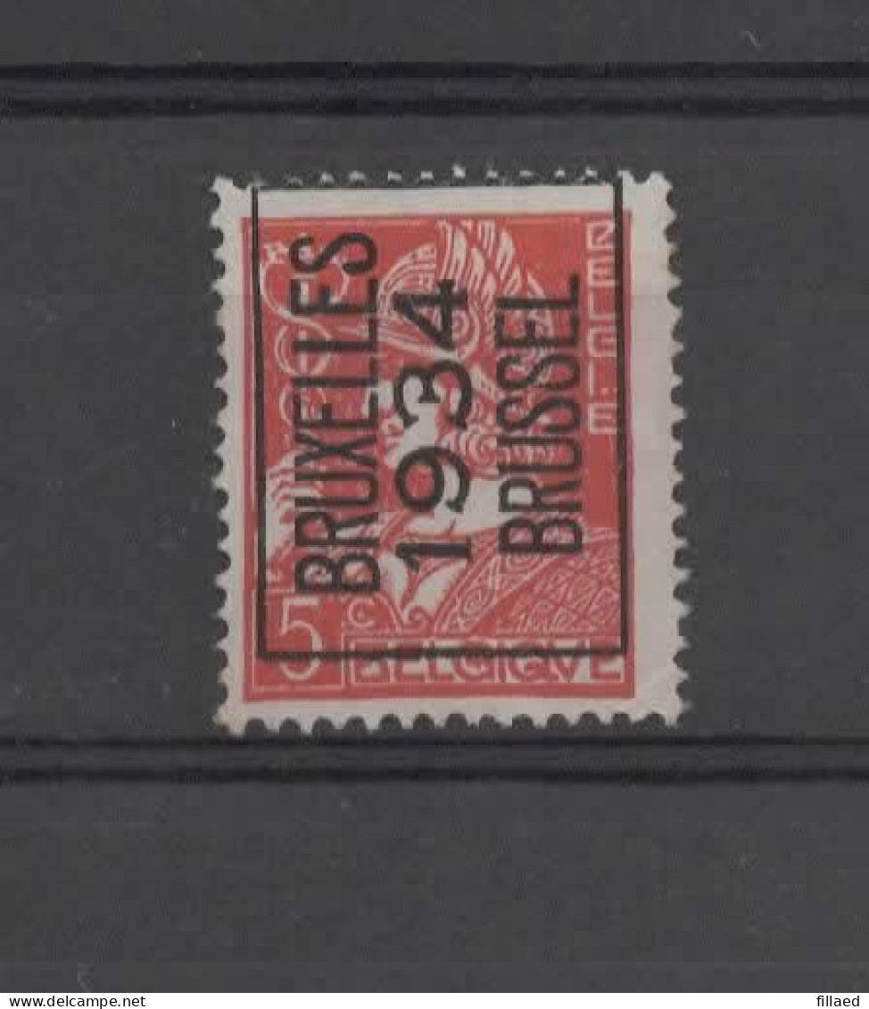 N 280A  Bruxelles 1934 Brussel - Sobreimpresos 1932-36 (Ceres Y Mercurio)