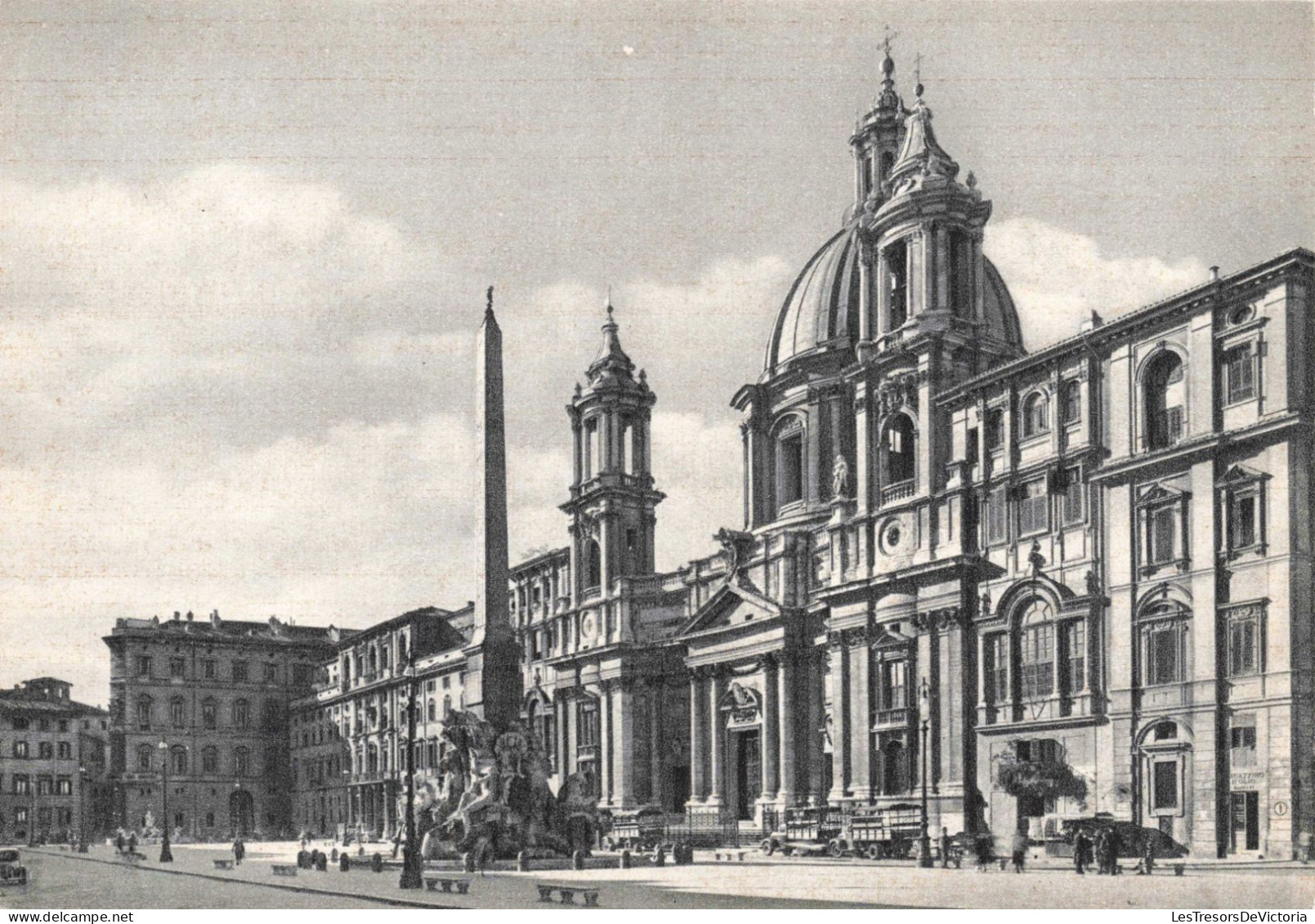 ITALIE - Roma - Piazza Navona - Animé - Carte Postale Ancienne - Andere Monumente & Gebäude
