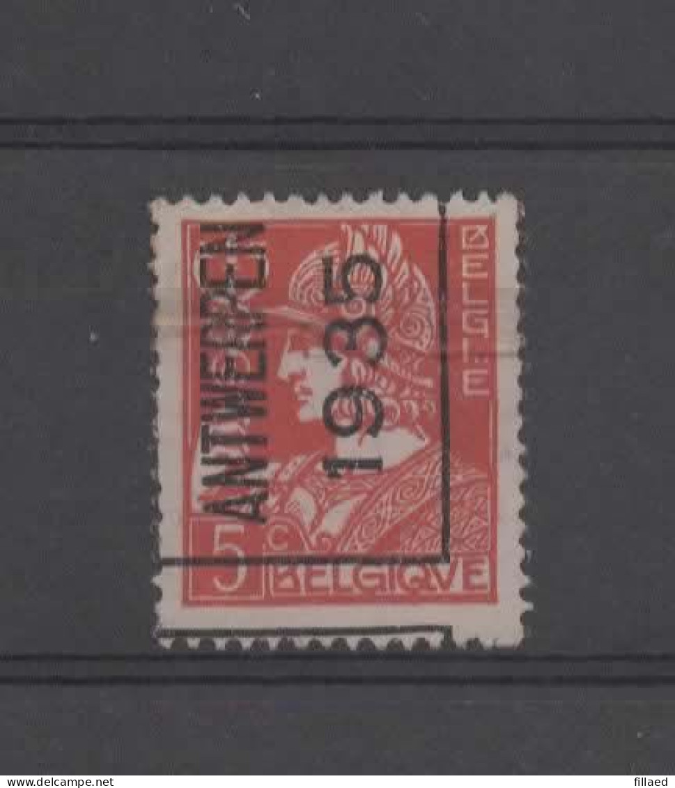 N 290A  Antwerpen 1935 - Typos 1932-36 (Cérès Und Mercure)