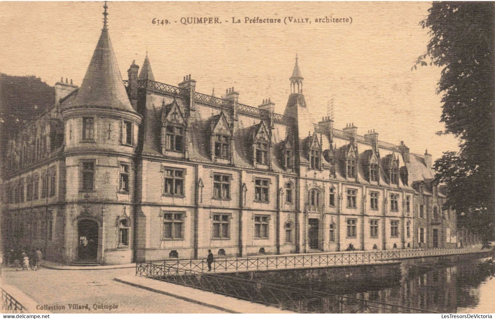 FRANCE - Quimper - La Préfecture - Carte Postale Ancienne - Quimper