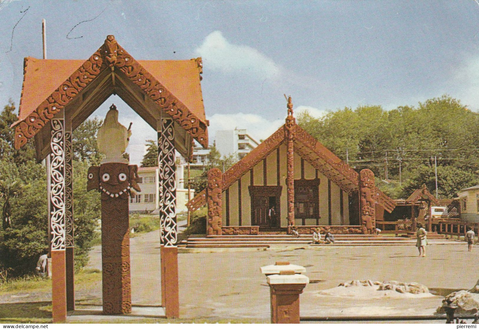 Maori Meeting House - Nouvelle-Zélande