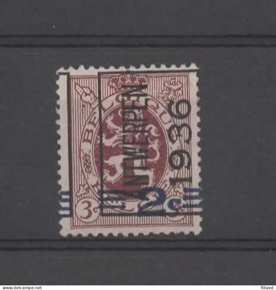 N 298A  Antwerpen 1936 - Typografisch 1932-36 (Ceres En Mercurius)