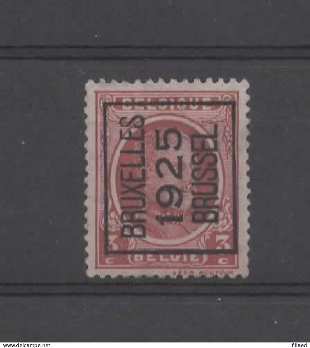 N 116A  Bruxelles 1925 Brussel - Typo Precancels 1922-31 (Houyoux)