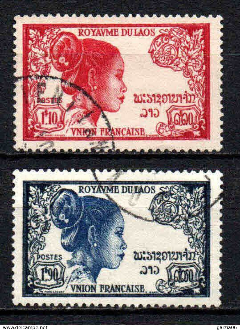 Laos - 1952  -  Laotienne -  N° 15/16    - Oblit - Used - Laos