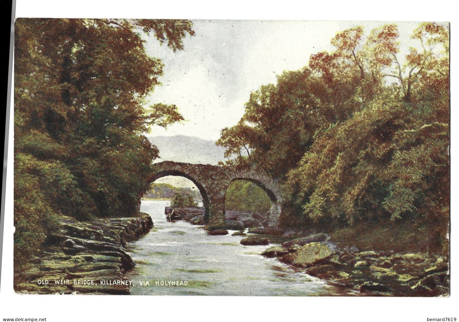 Irlande     Old  Weir Bridge , Killarney , Via  Holyhead - Autres & Non Classés