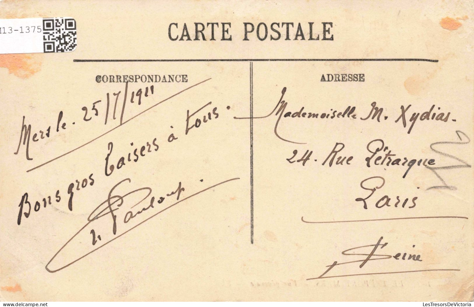 FRANCE - Le Tréport-Mers - Vue Générale - Colorisé - Carte Postale Ancienne - Le Treport