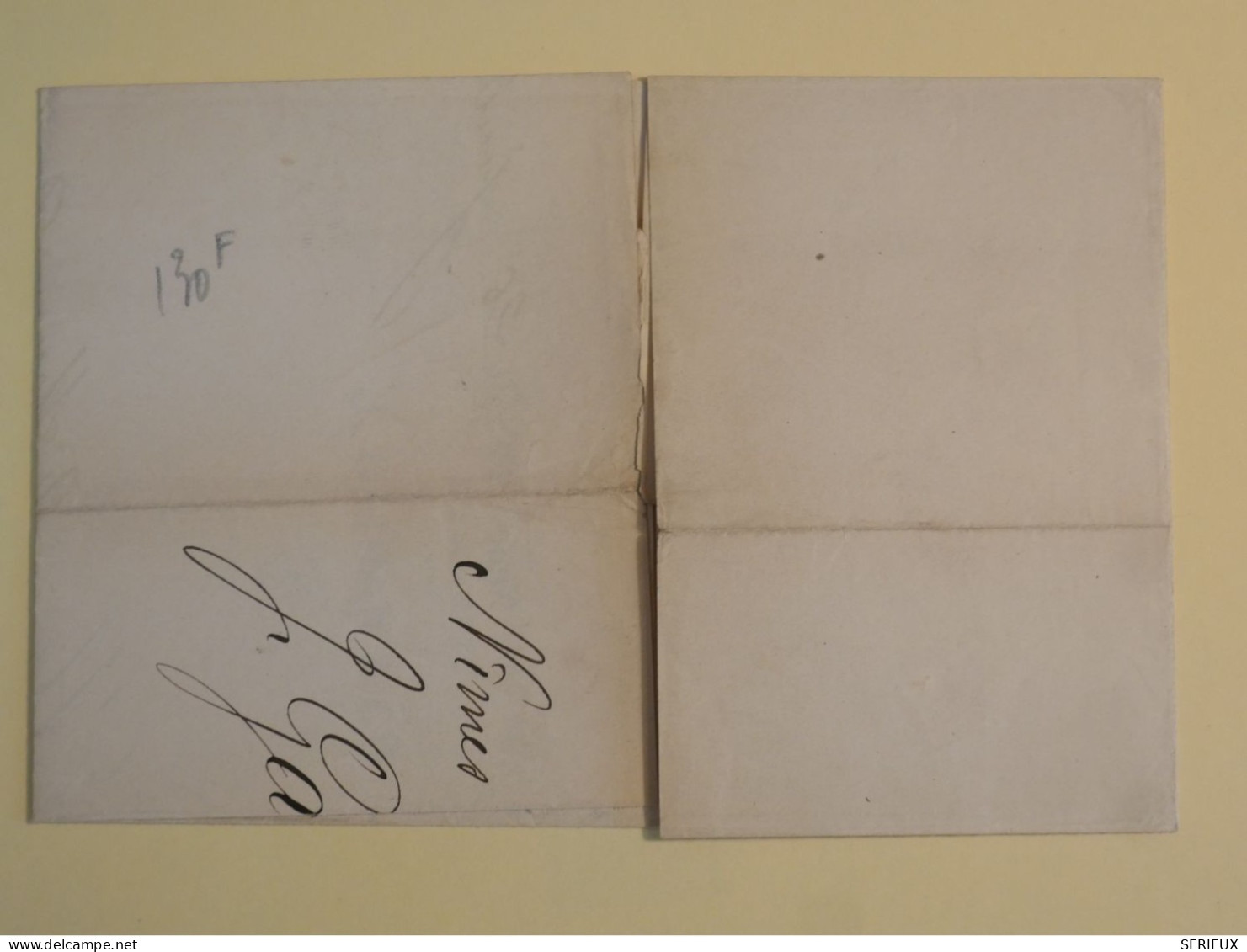 DC5 FRANCE BELLE LETTRE SIGNEE  RR 1871  NIMES A  LYON   + N°48 EMISSION DE BORDEAUX  +AFFR. INTERESSANT  ++ - 1870 Emissione Di Bordeaux