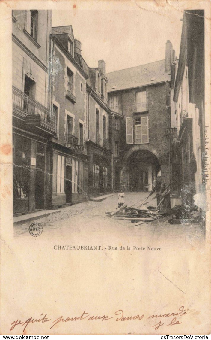 FRANCE - Chateaubriand - Rue De La Porte Neuve - Carte Postale Ancienne - Châteaubriant