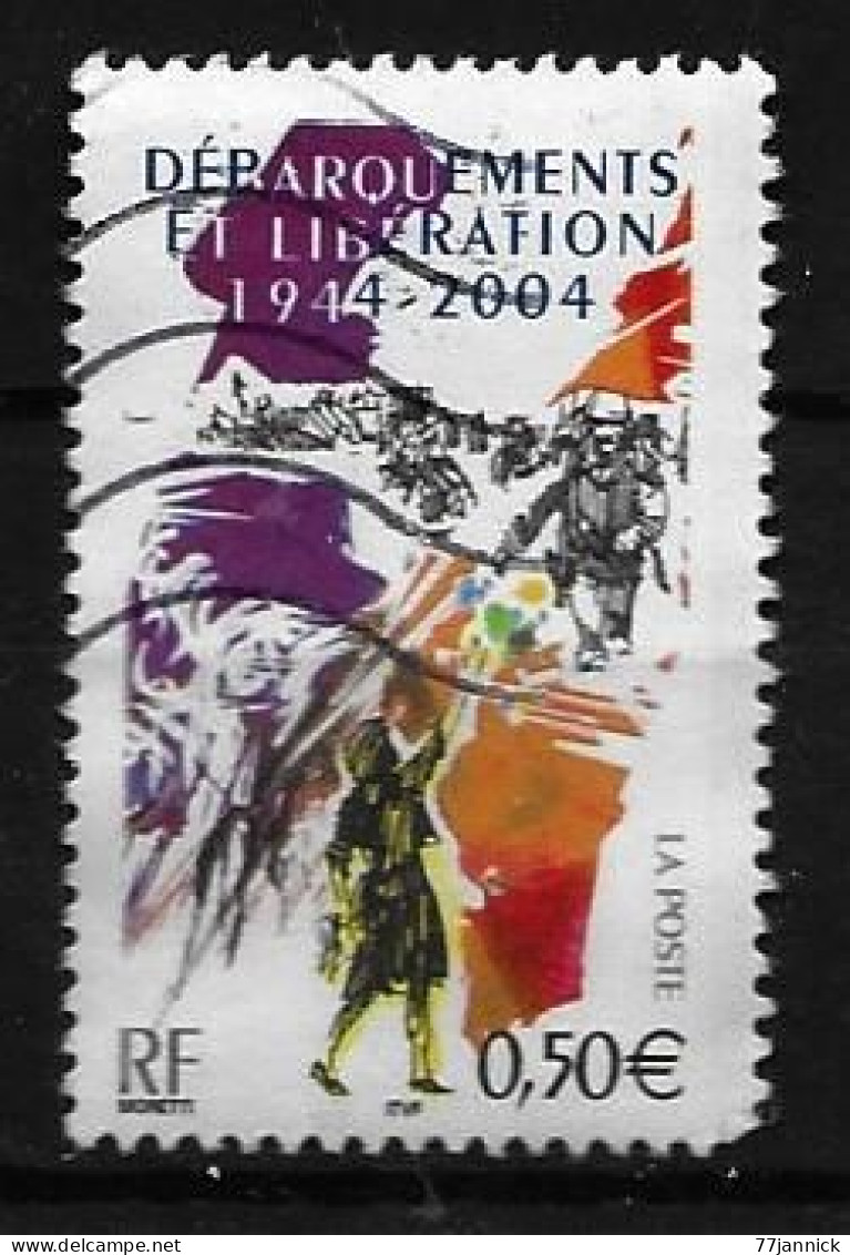 VARIETEE DE COULEUR N° 3675  OBLITERE - Used Stamps