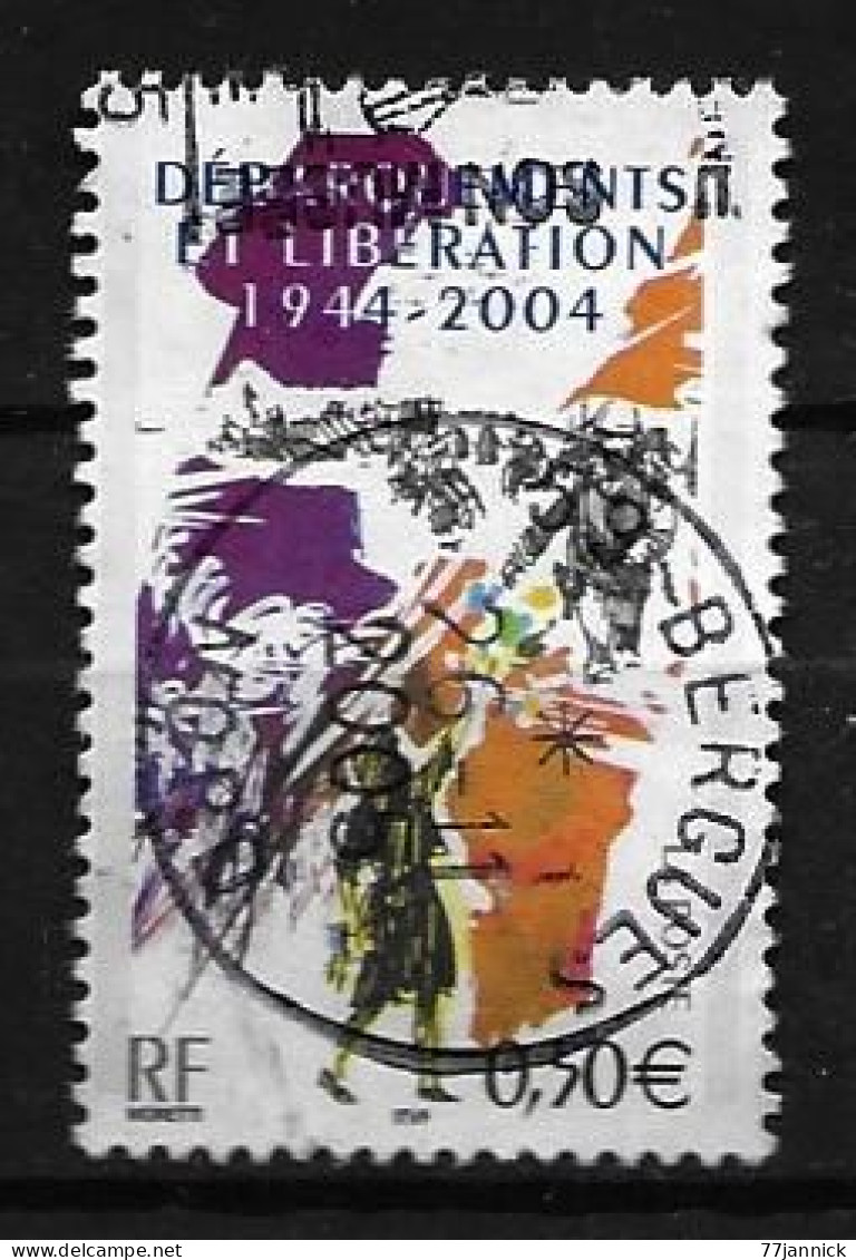 VARIETEE DE COULEUR N° 3675  OBLITERE - Used Stamps