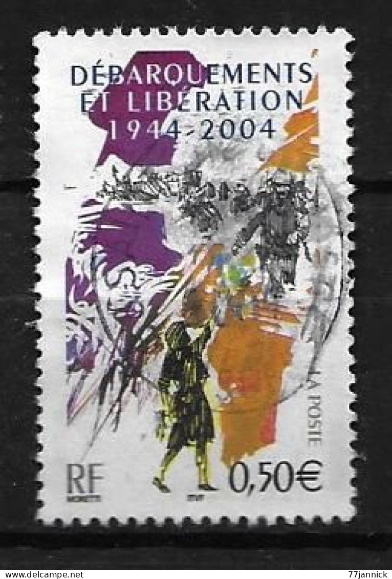 VARIETEE DE COULEUR N° 3675  OBLITERE - Used Stamps