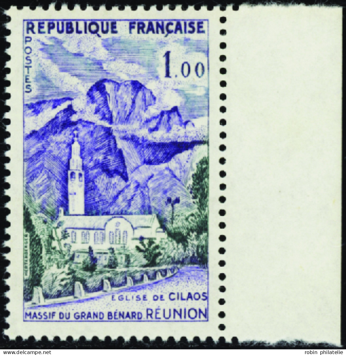 France Variétés  N°1241 Montagne Blanche  Qualité:** - Zonder Classificatie