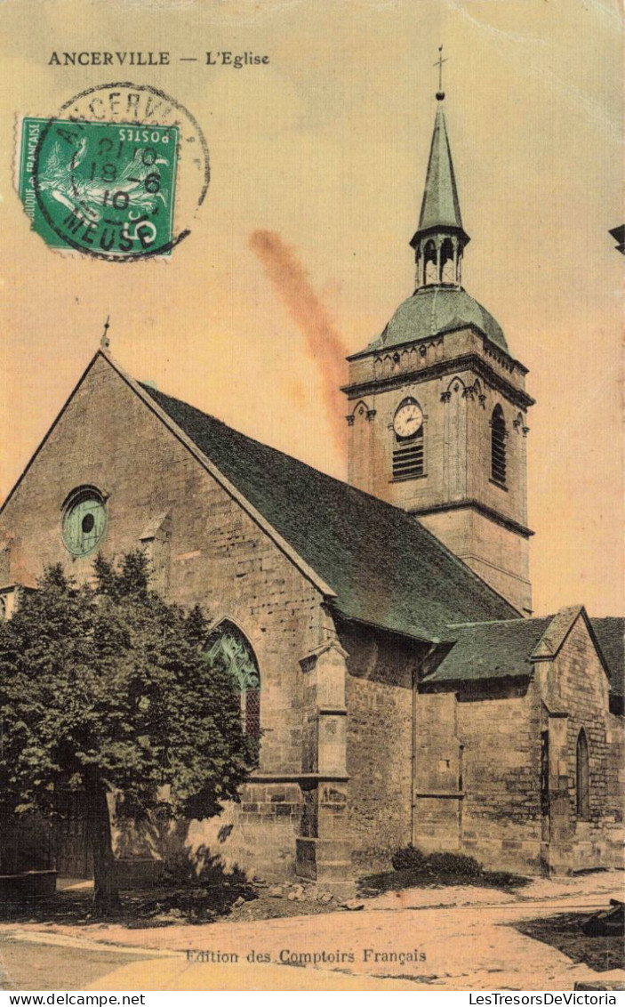 FRANCE - Ancerville - L'église - Colorisé - Carte Postale Ancienne - Altri & Non Classificati