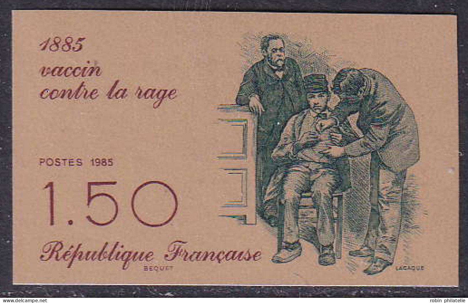 France Variétés  N°2371b  "i" De Française Sans Point Non Dentelé  Qualité:** - Ohne Zuordnung