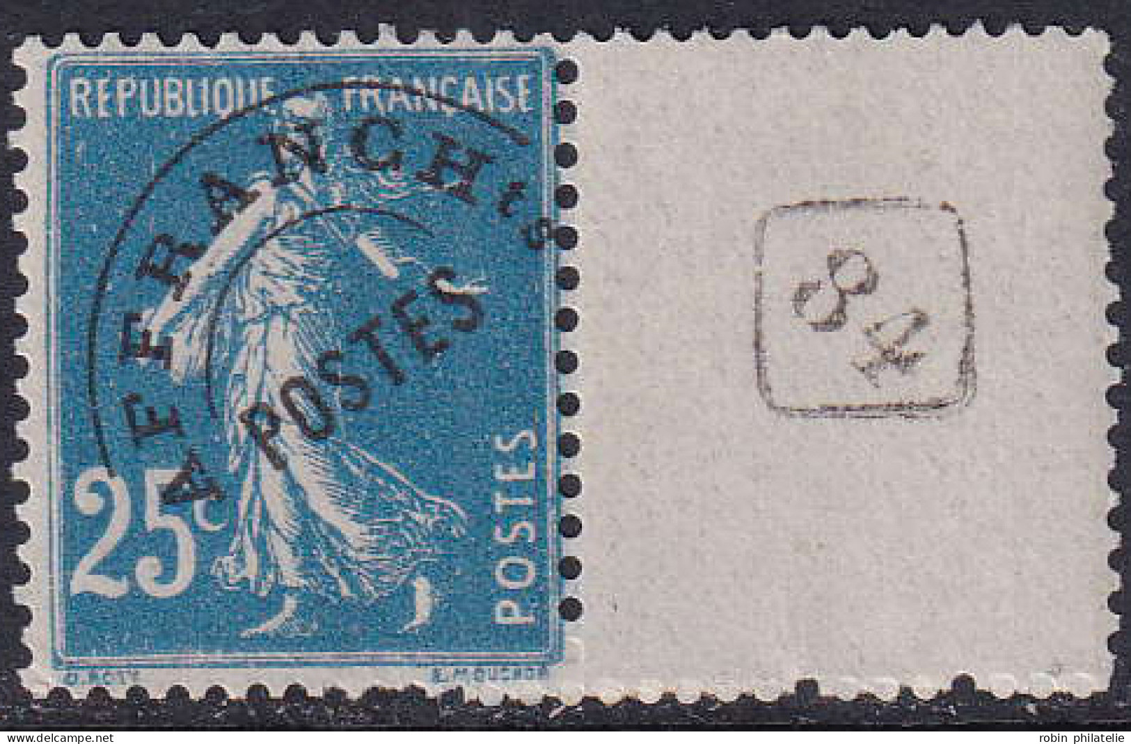 France Variétés Préoblitérés N°56a Bord De Feuille Numéroté  Qualité:** - Sin Clasificación