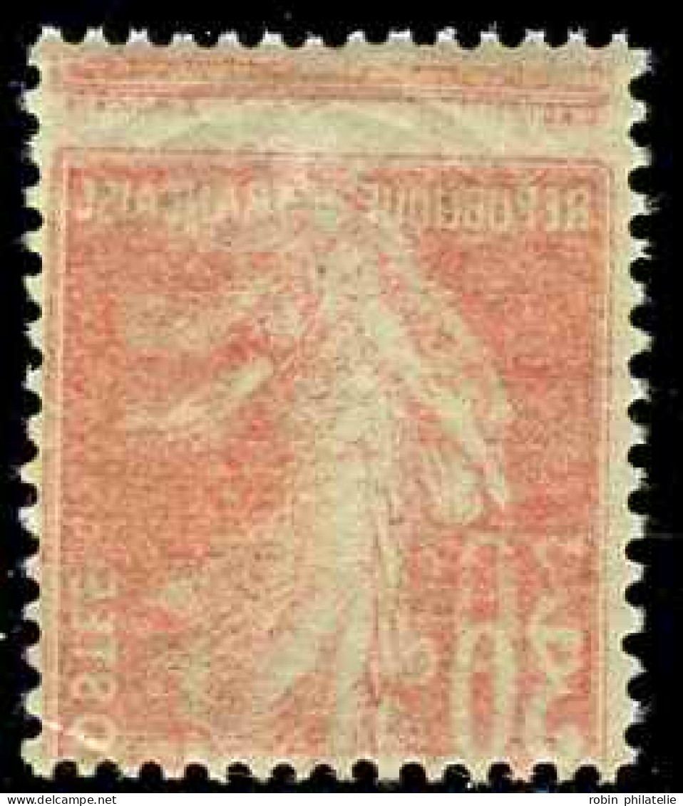 France Variétés Préoblitérés N°58 30c Semeuse Rouge Double Impression Recto-verso  Qualité:** - Ohne Zuordnung