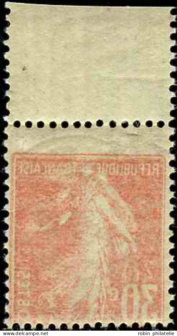 France Variétés Préoblitérés N°58 30c Semeuse Rouge Double Impression Recto-verso Bdf  Qualité:** - Ohne Zuordnung