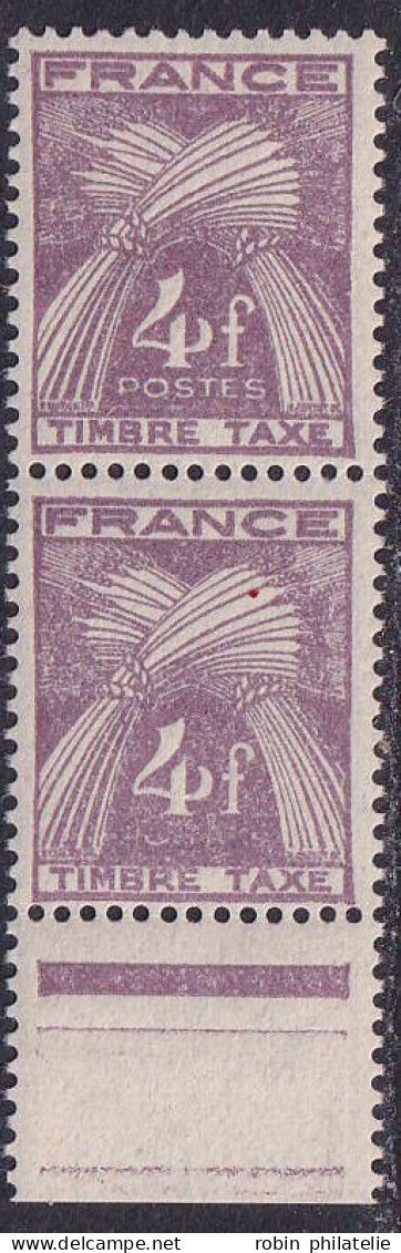 France Variétés Taxes N°84d Sans Postes Tenant à Normal  Qualité:** - Ohne Zuordnung