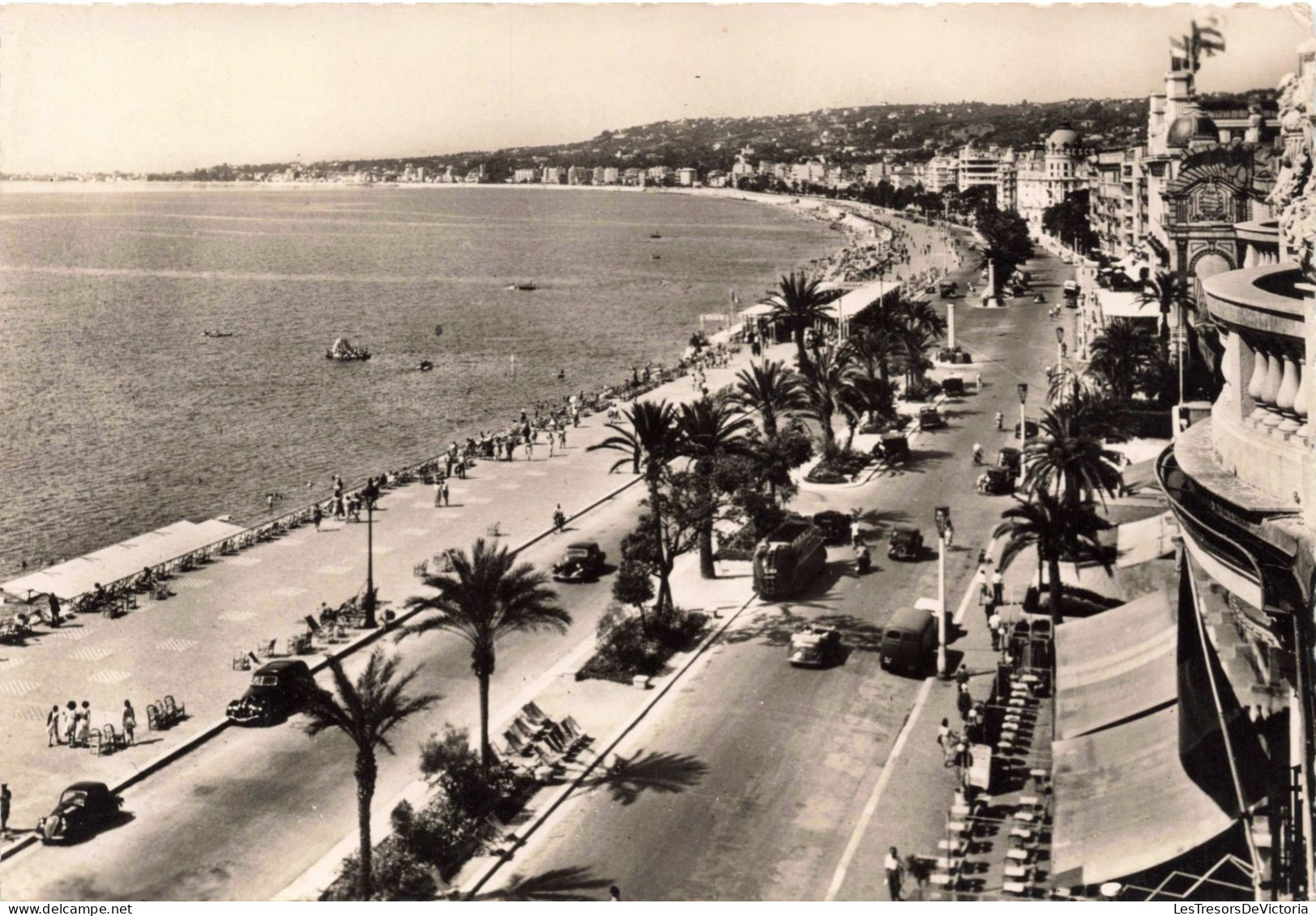 FRANCE - Nice - La Promenade Des Anglais - Carte Postale Ancienne - Plätze