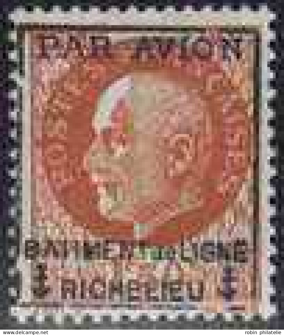 France Poste Aérienne Militaire N°3 1F50 Pétain (signé Calves)  Qualité:** - Military Airmail