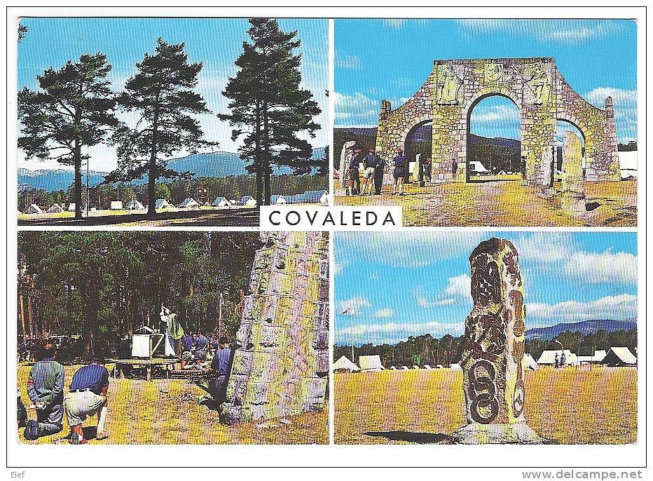 COVALEDA (Soria), Espana: Campamento Nacional Del Frente De Juventudes; Missa/ Messe; Peu Courante , TB - Soria