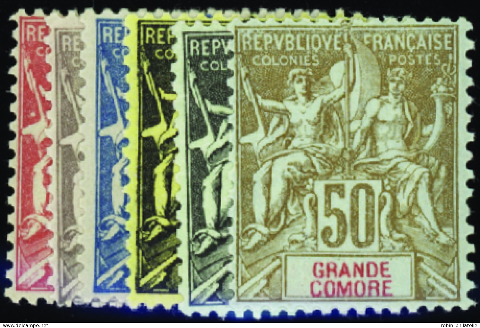 Grande Comore  N°14/19   6 Valeurs  Qualité:* - Other & Unclassified