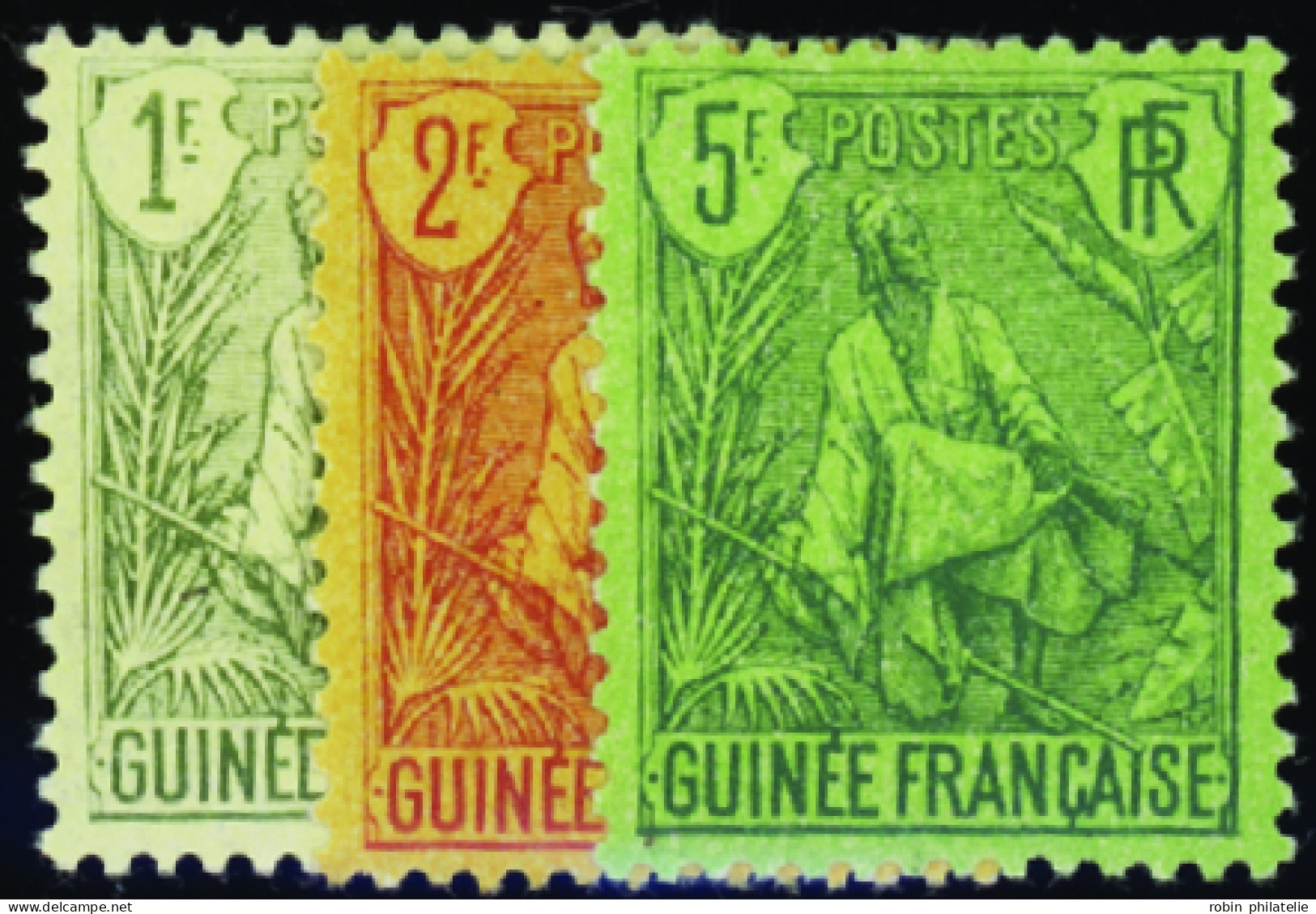 Guinée  N°18/32  15  Valeurs  Qualité:* - Altri & Non Classificati