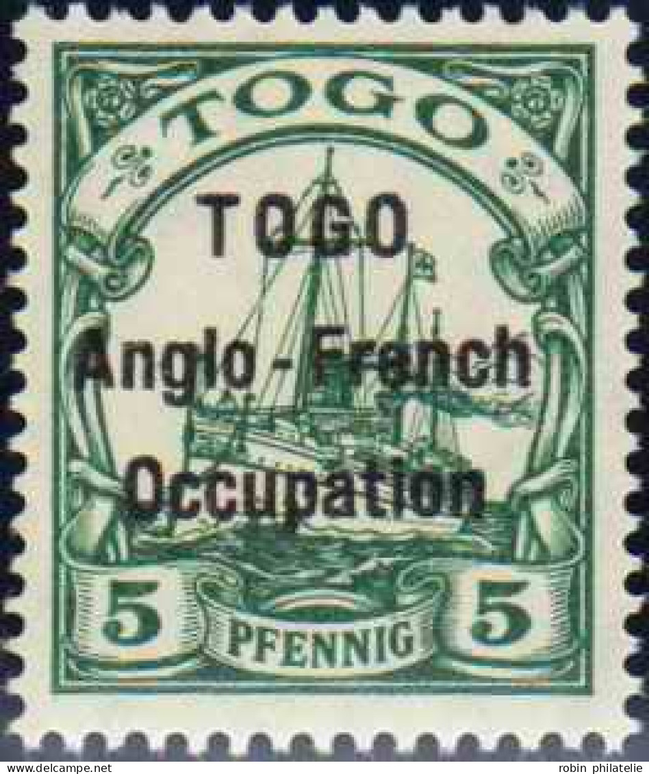Togo  N°32 5 Pfennig  Vert  Qualité:** - Sonstige & Ohne Zuordnung