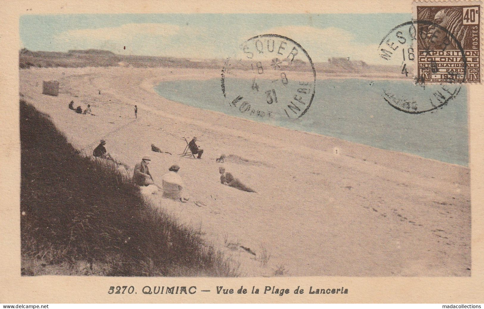 Mesquer Quimiac (44 - Loire Atlantique)  Vue De La Plage De Lancerie - Mesquer Quimiac