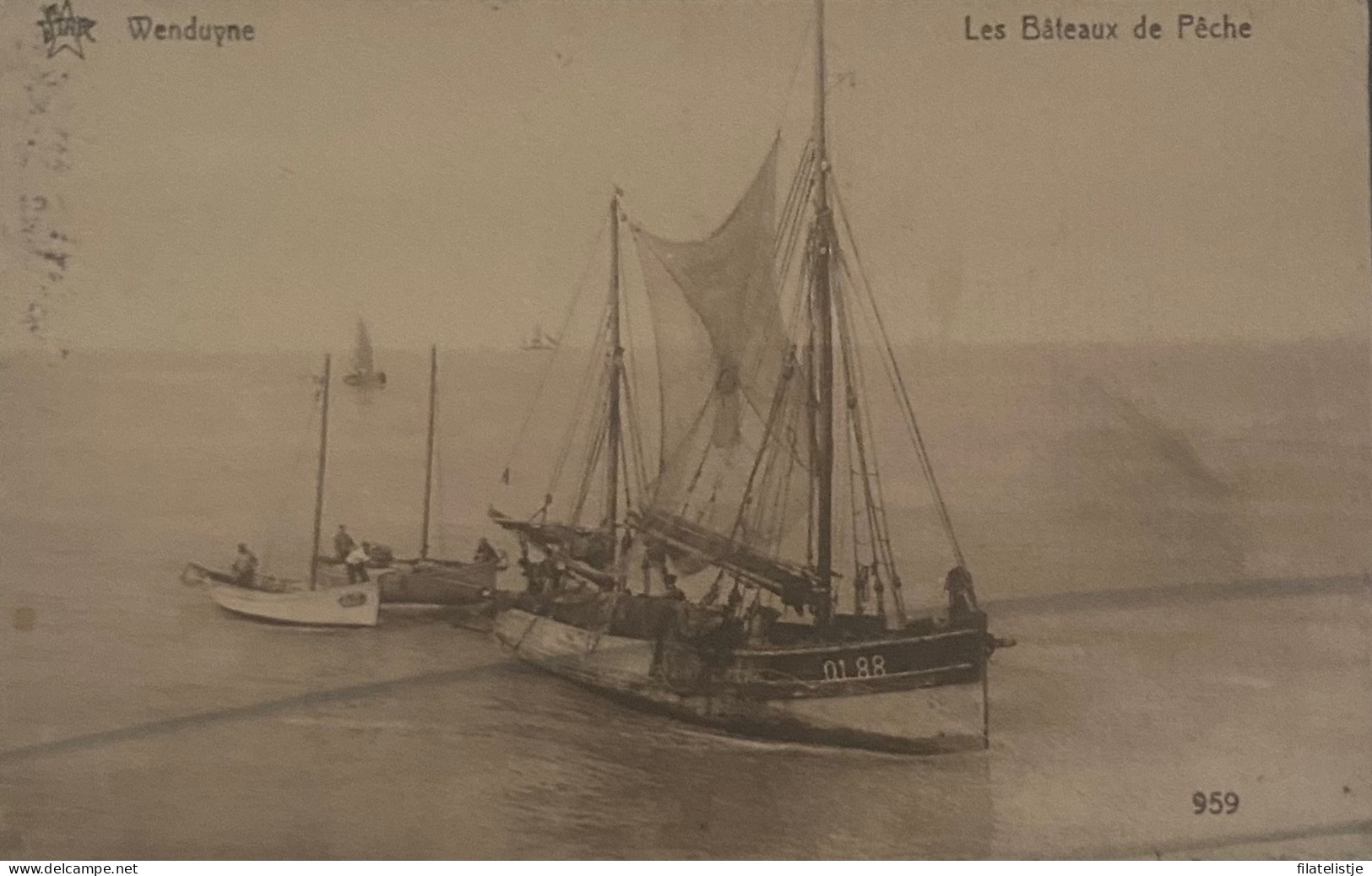 Wenduine. Les Bateaux De Peche - Wenduine