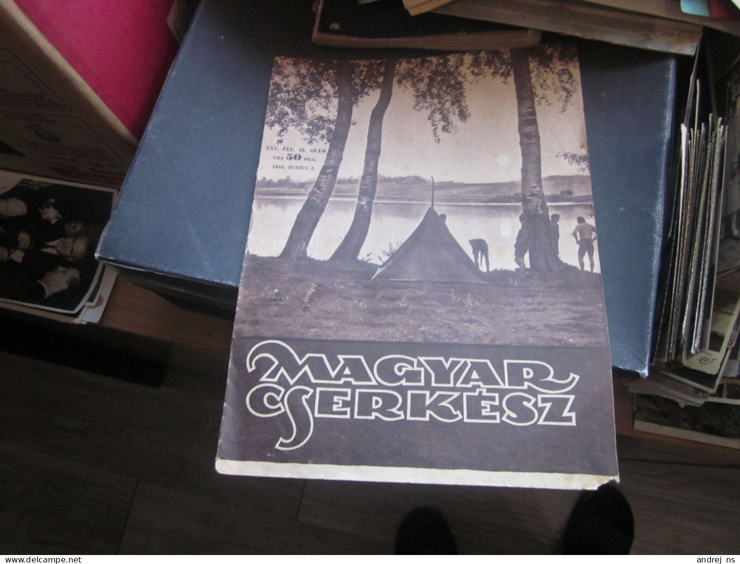 Magyar Cserkesz Hungarian Scout Magazin 1944  Velosy Bela 17 Pages - Scouting