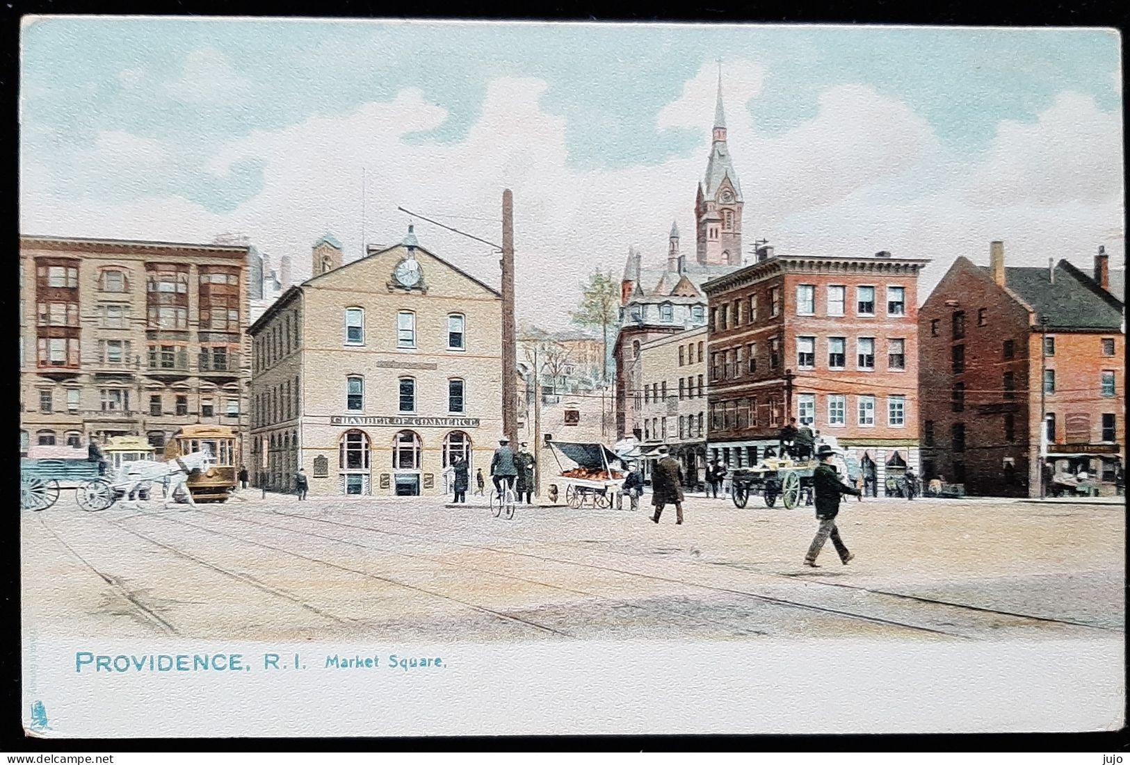 Etats Unis - PROVIDENCE  - R.I.  - Market Square - Raphel  Tuck - Providence