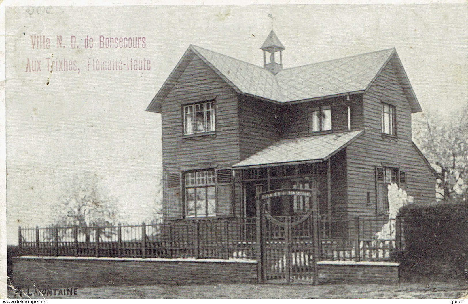 Flemalle Haute  Villa  N-D De Bonsecours Aux Trixhes 1920 - Flémalle