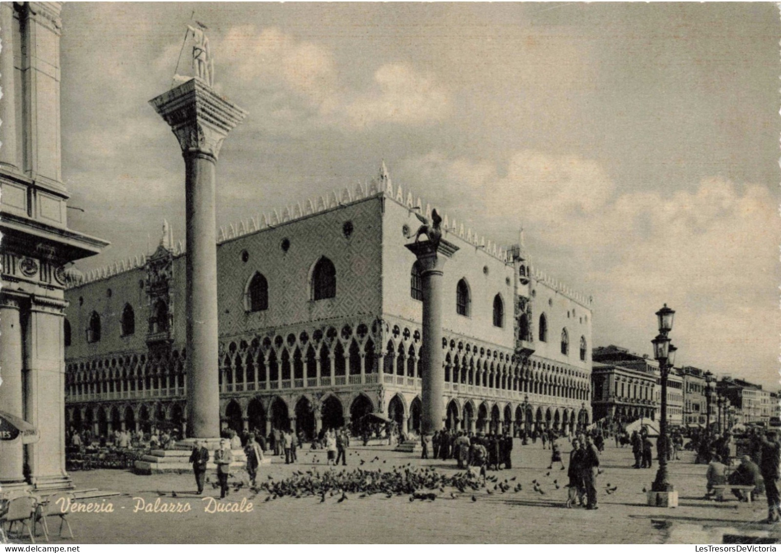 ITALIE - Venezia - Palazzo Ducale - Animé - Carte Postale Ancienne - Venezia (Venice)