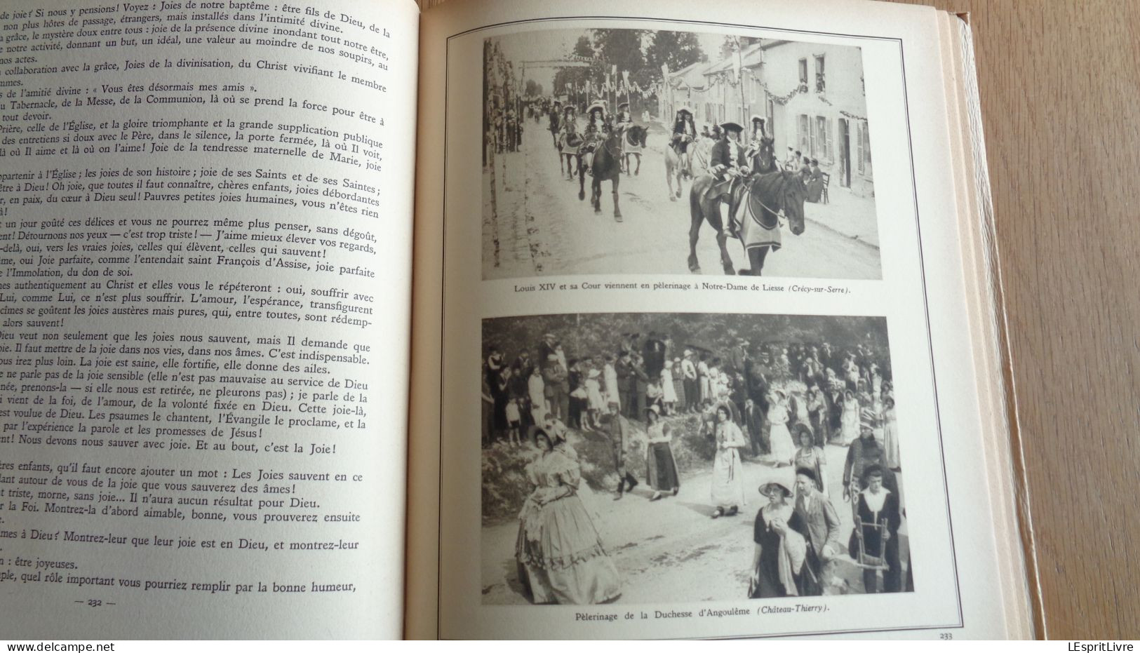 NOTRE DAME DE LIESSE 1134 1934 3 ème Congrès Marial National Régionalsime Religion Culte Laon Congrégations Pèlerinages