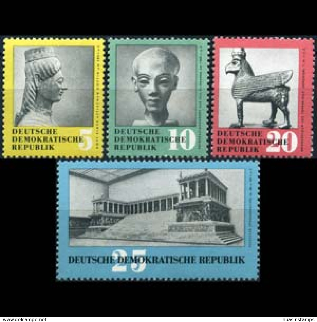 DDR 1959 - Scott# 484-7 Archaeology Set Of 4 MNH - Ungebraucht