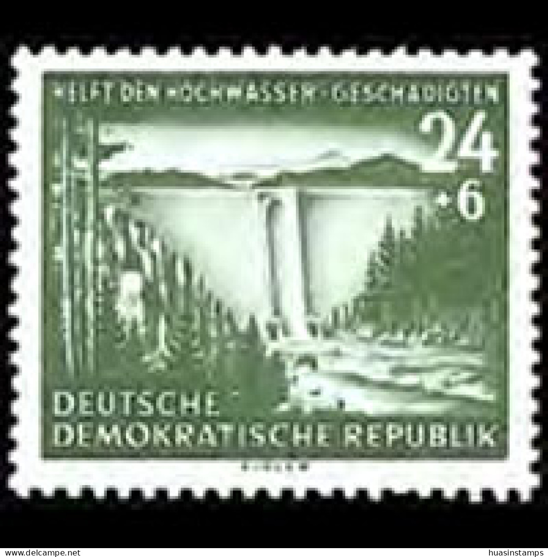 DDR 1954 - Scott# B26 Dam Set Of 1 LH - Ungebraucht