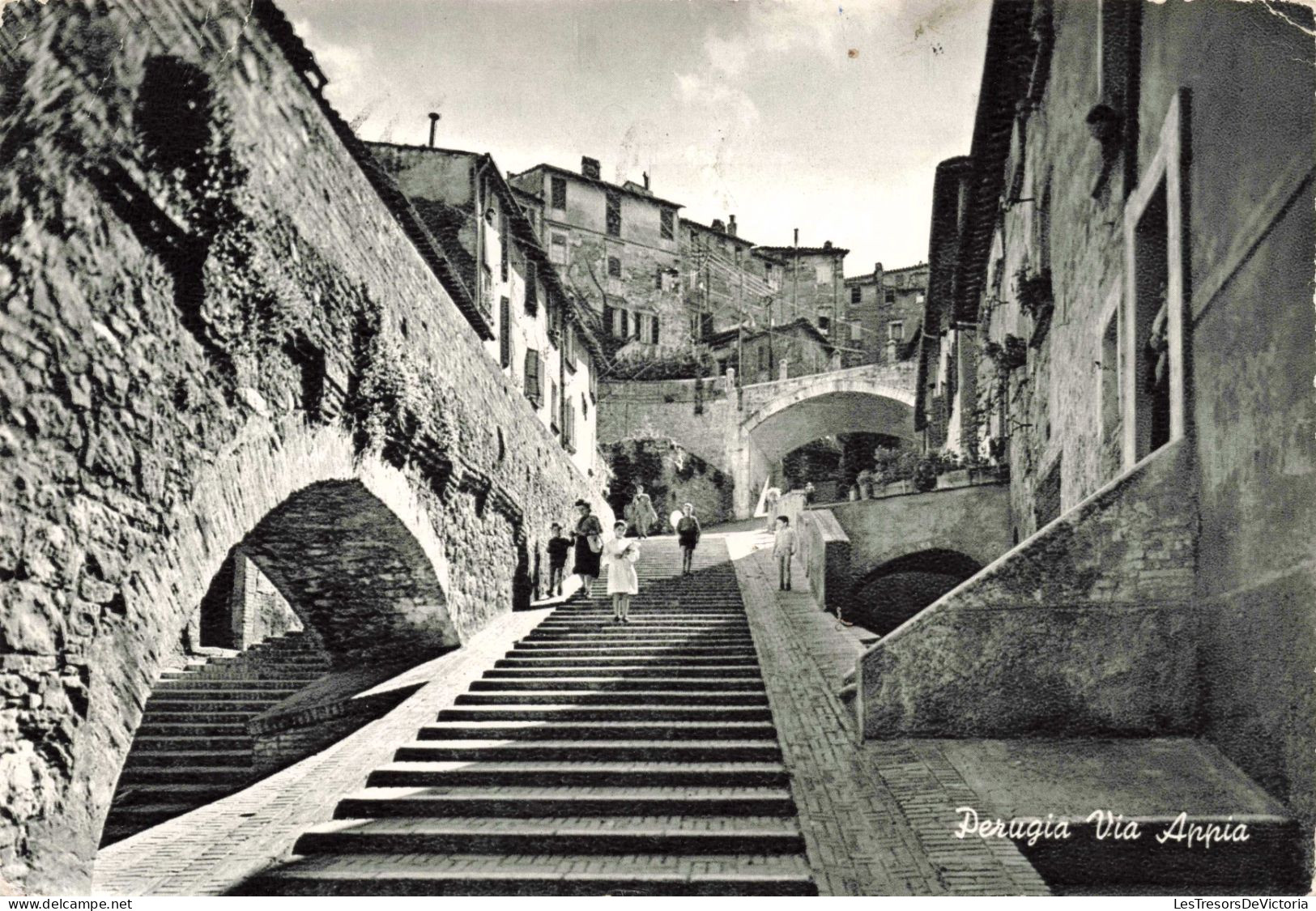 ITALIE - Perugia Via Appia - Carte Postale Ancienne - Perugia