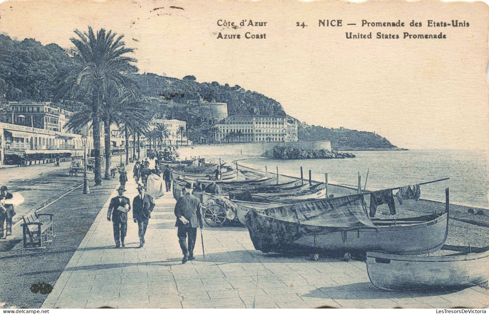 FRANCE - Nice - Promenade Des Etats Unis - Carte Postale Ancienne - Bauwerke, Gebäude