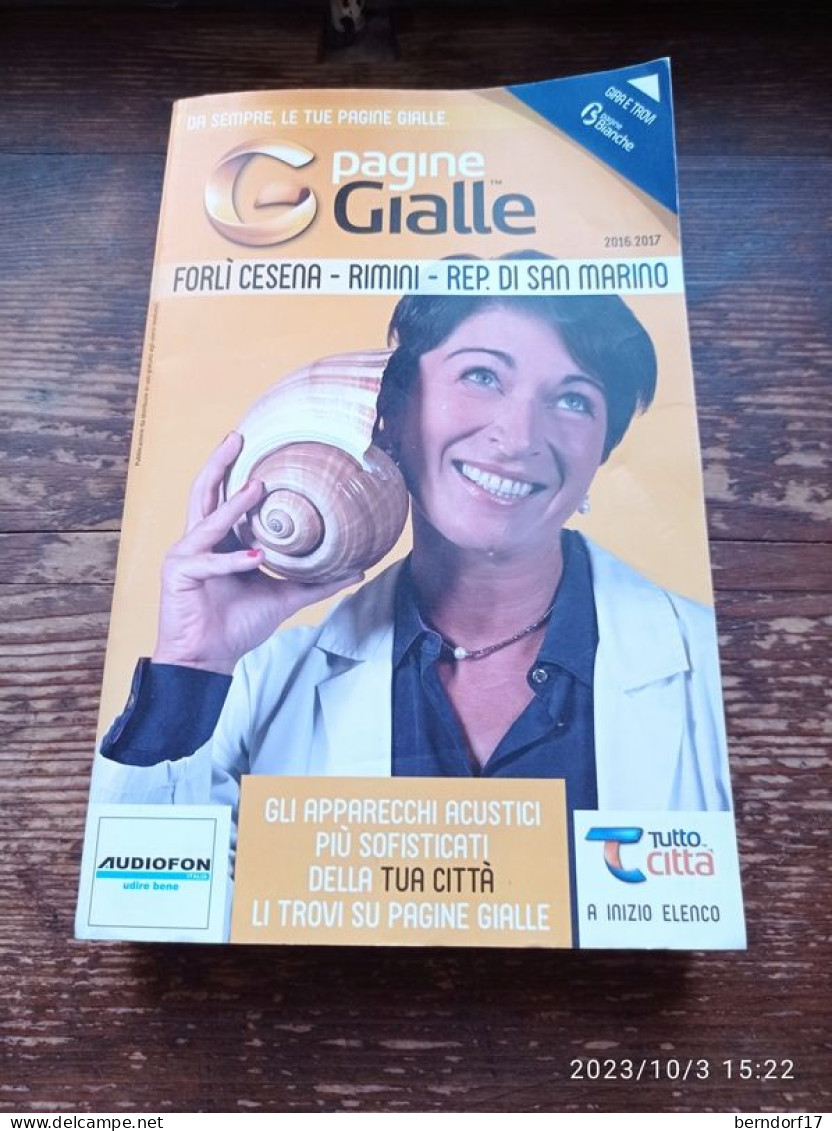 PAGINE GIALLE - PAGINE BIANCHE - RORLI' CESENA-RIMINI-SAN MARINO - Autres & Non Classés