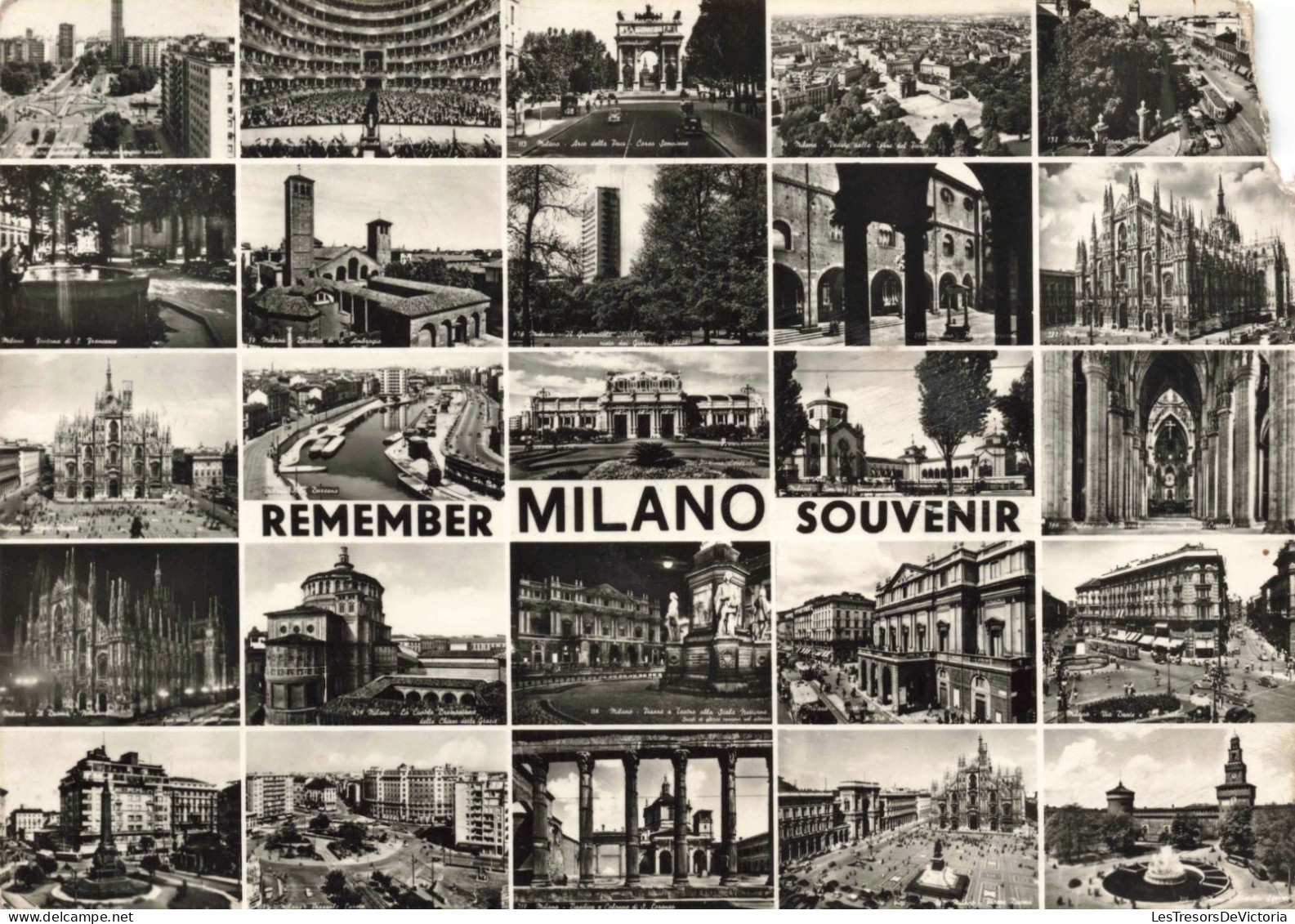 ITALIE - Milano - Souvenir - Carte Postale Ancienne - Milano (Mailand)