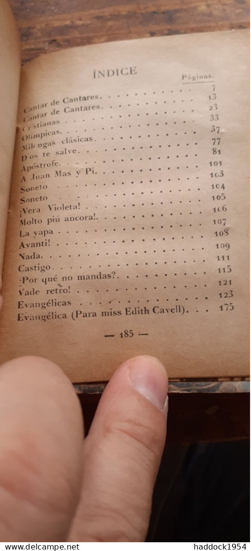 Poesias Completas 2 Tomes ALMAFUERTE (PEDRO B. PALACIOS) Libreria De La V. De C. Bouret Casa Editorial 1930 - Poetry